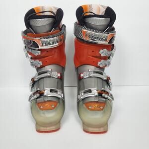 TECNICA Vento UltraFit Ski Boots Mens 27.5 Mondo Gray Orange Anti Vibration